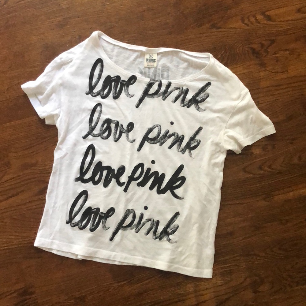 LOVE PINK White Tee